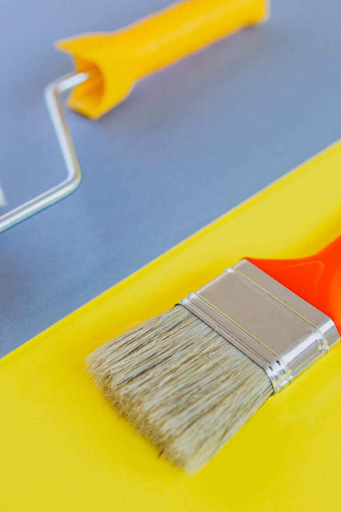 Rodillos y Brochas para pintar en cusco Transformación de espacios con Pintado y Diseño de Interiores en Cusco